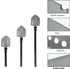 Multifunction Tactical Shovel Folding Camping Survival Emergency Tools