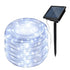 Solar Powered Tube Light Copper Wire White 50M With Remote Control