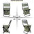 Portable Folding Camping/Fishing Chair With Storage
