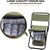 Portable Folding Camping/Fishing Chair With Storage