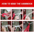 Outdoor Garden/Patio Hammock 190cm x 80cm