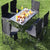 Outdoor Foldable Table With 6 Chairs Camping Set 120cm x 55cm x 50cm