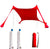 Lycra Beach Stretch Tent for shade - XL (300 cm x 300 cm)