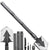 Multifunction Tactical Shovel Folding Camping Survival Emergency Tools