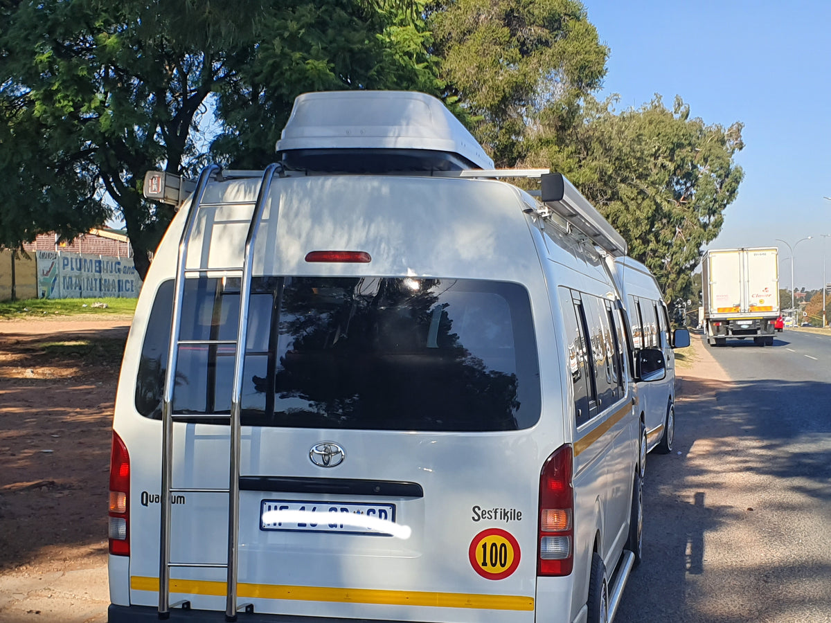 Quantum Rear Ladders - Stainless Steel – Car Rack