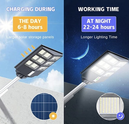 JT CLEAR 600W STREET LIGHT - (Delivery Included) – Car Rack