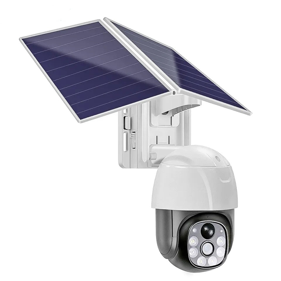V380 WiFi 4G - Smart Net Outdoor Solar Home Security Camera – Car Rack