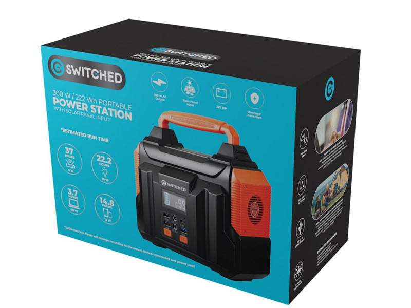 300W Portable Power Station (Mini-Inverter) - 222WH (Includes Delivery ...