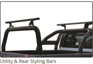 REAR SPORTS BAR & UTILITY BARS COMBO - Ranger-Hilux-Isuzu – Car Rack